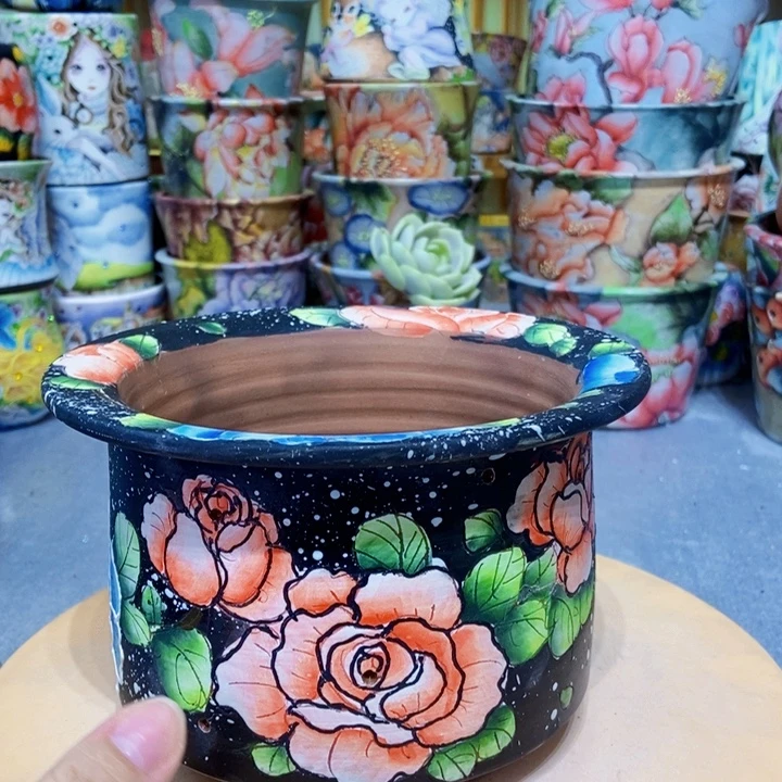 景德镇艺术手绘作品