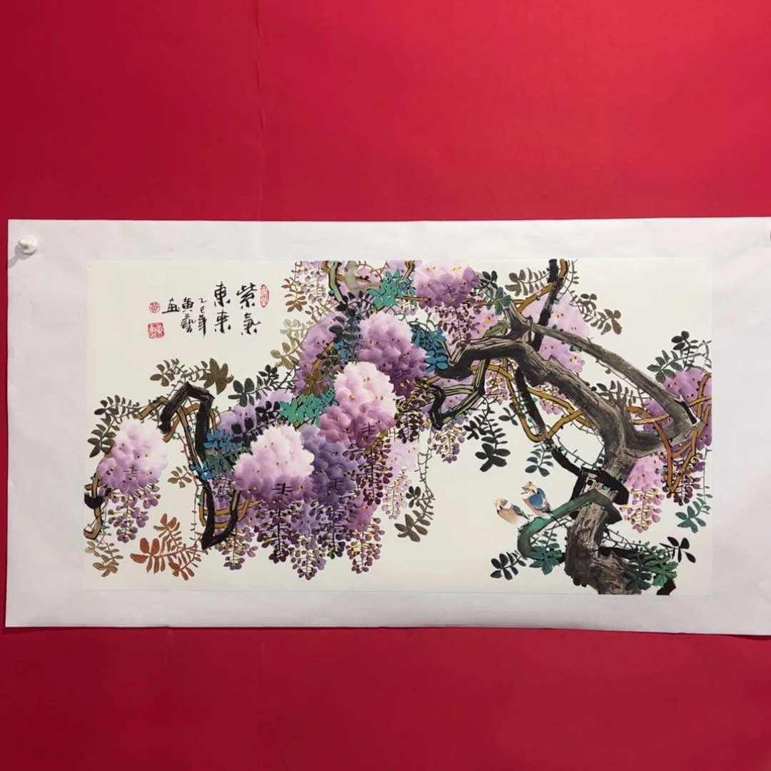 国画黄老师三尺作品欣赏