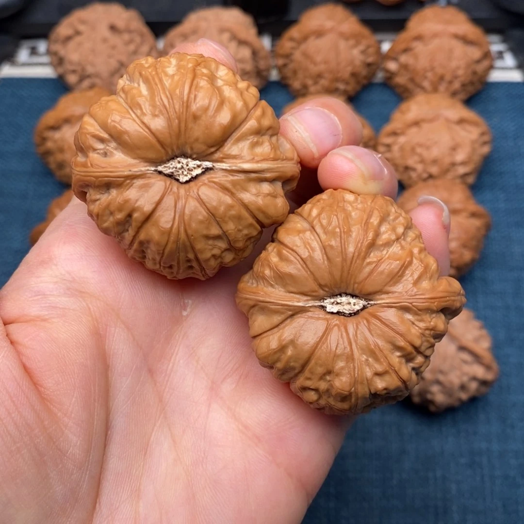 文玩核桃把件43精品南瓜墩