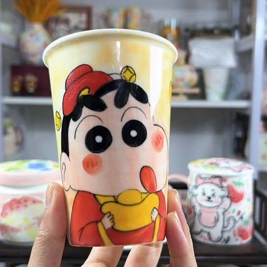 手绘高温釉下彩陶瓷