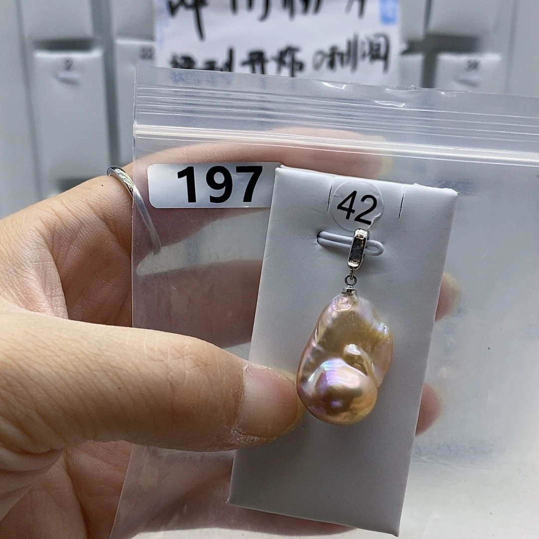 颈饰合金淡水珍珠