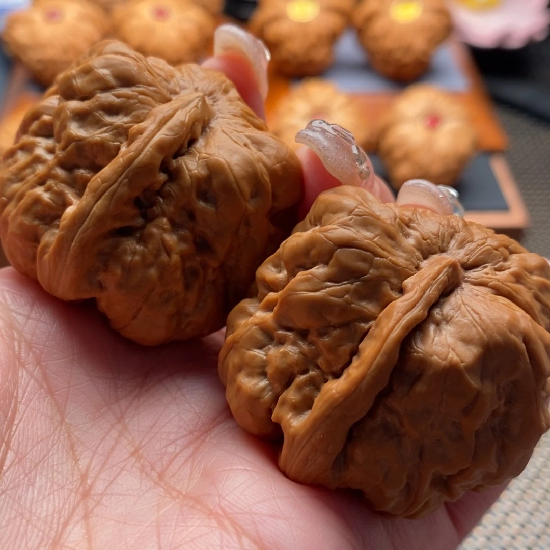 文玩核桃把件43尺寸一帆风顺