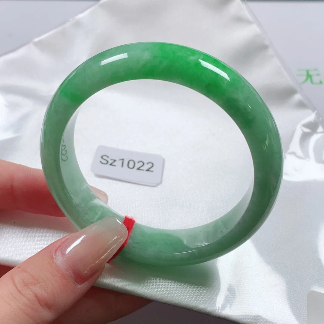 未镶嵌手镯翡翠天然翡翠手镯sz1022