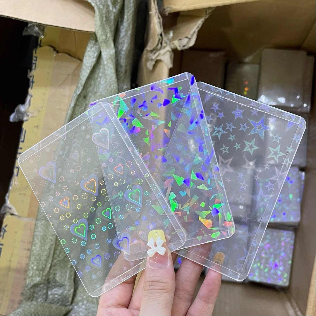 宝可梦卡牌闪膜B8硬卡套单面镭射卡夹