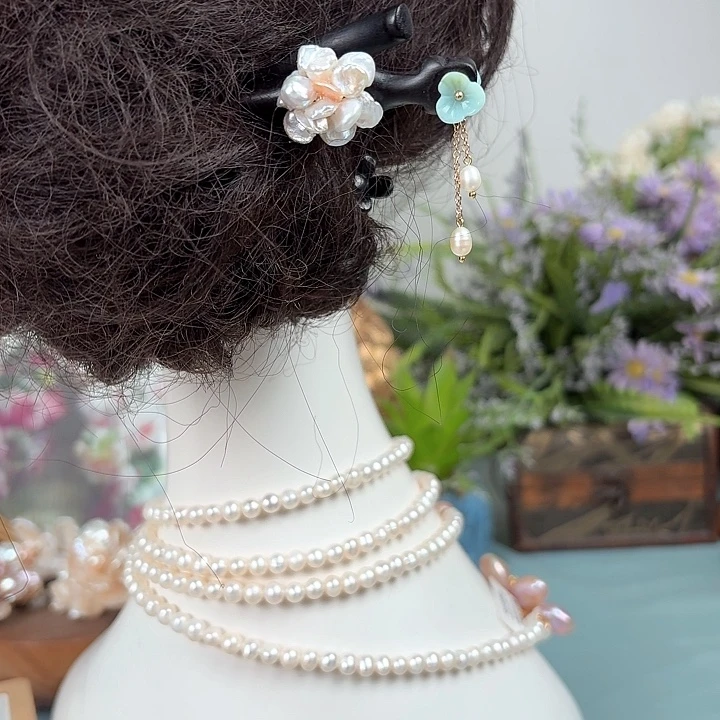 发饰未镶嵌淡水珍珠