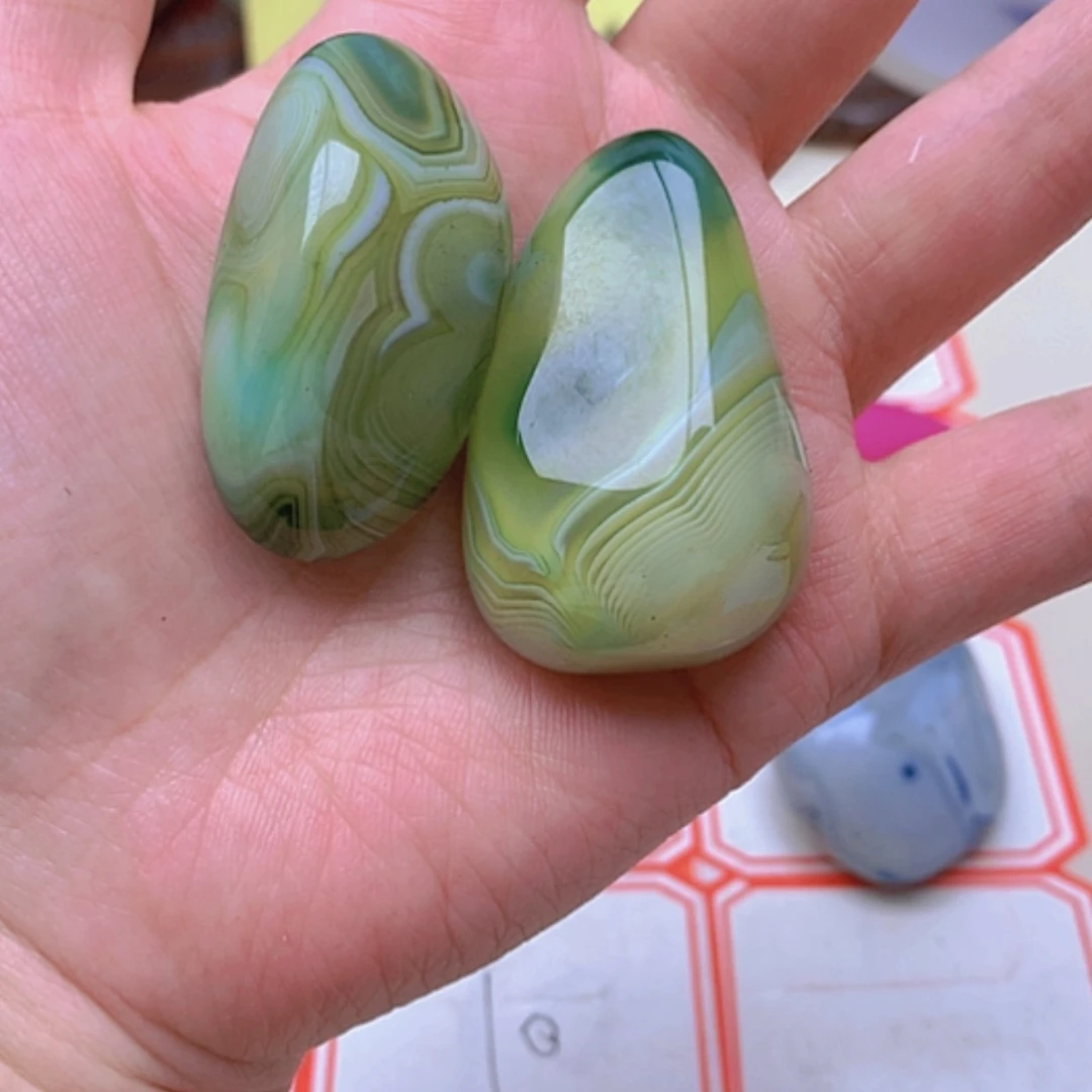 【闪购商品】玛瑙/玉髓珠宝半成品未镶嵌好*缘