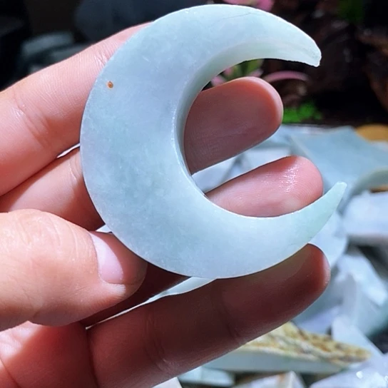 散珠翡翠边角料258
