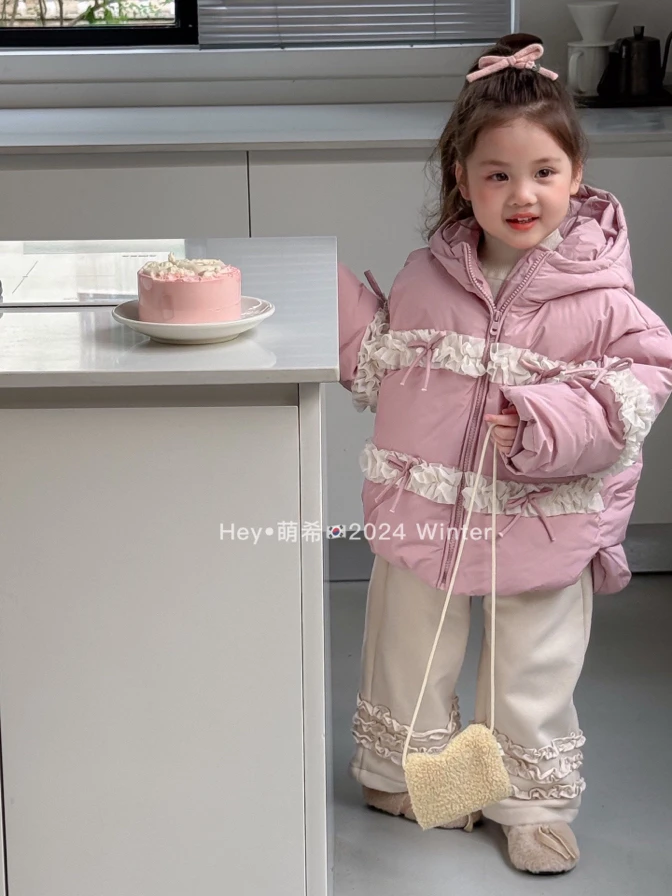 【一周童装】｛萌希｝羽绒服 韩版 宽松