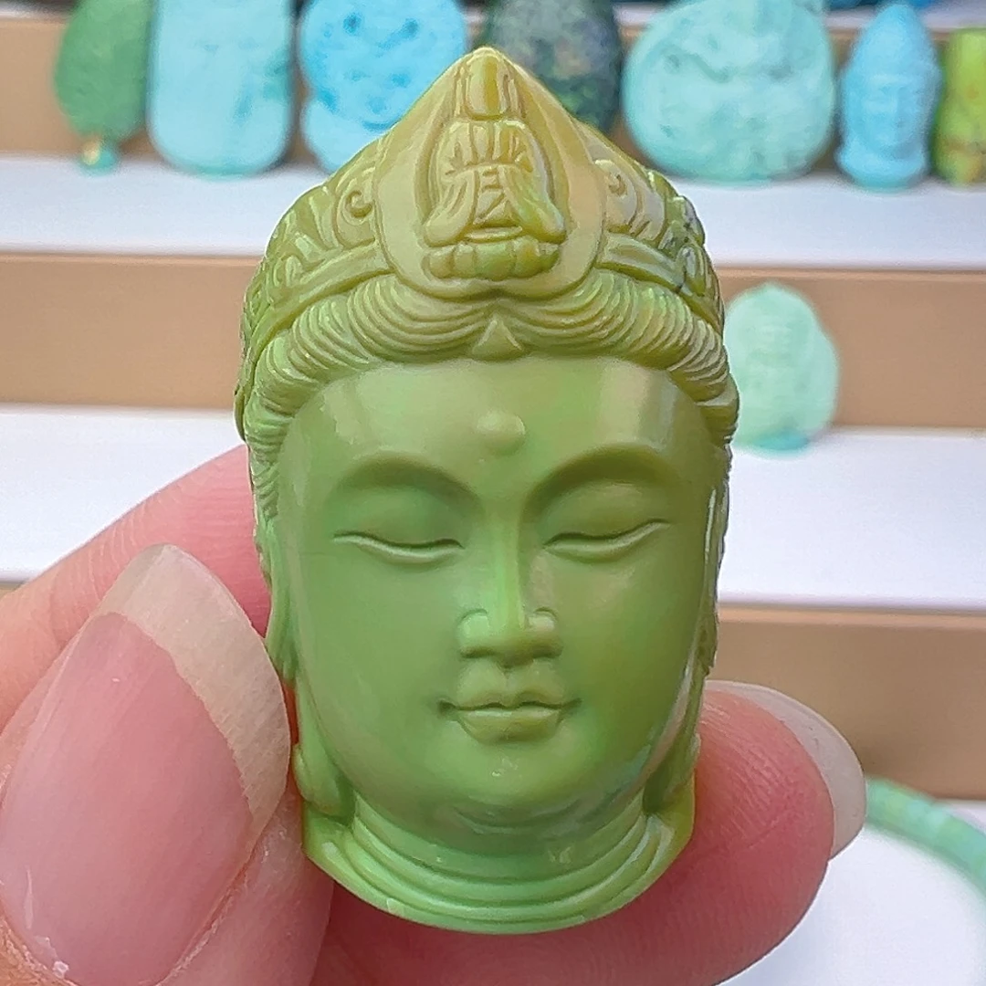 未镶嵌绿松石项链