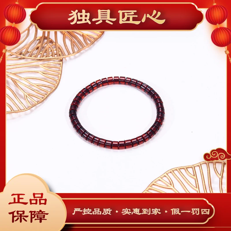 天然琥珀保真 热款爆卖 时尚甄选款饿花药手串 多样性发其一J1628