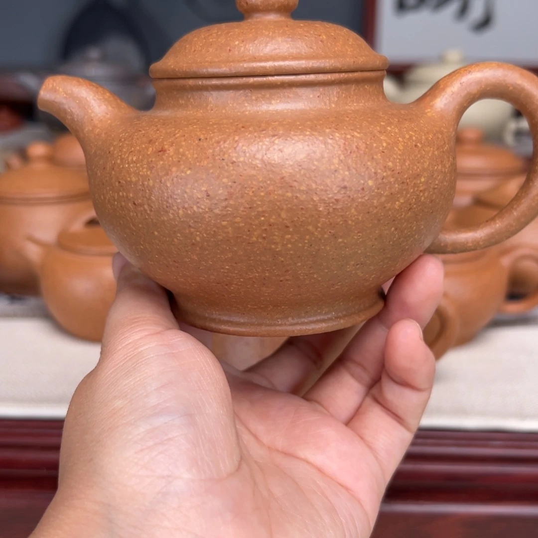 茶壶紫砂梨皮红的300