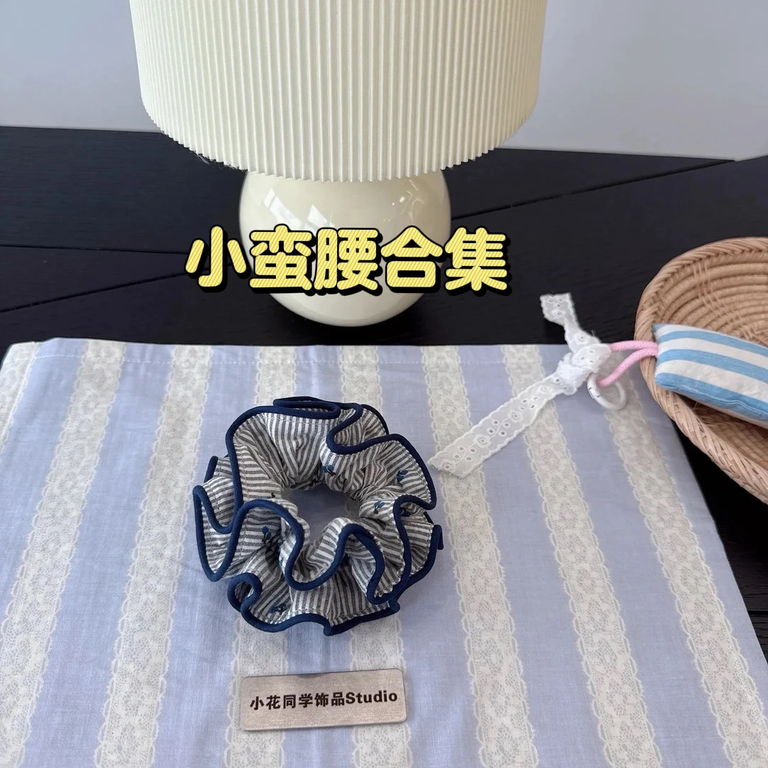 小蛮腰款式合集 韩系进口面料气质高级精致发圈大肠圈发绳头绳