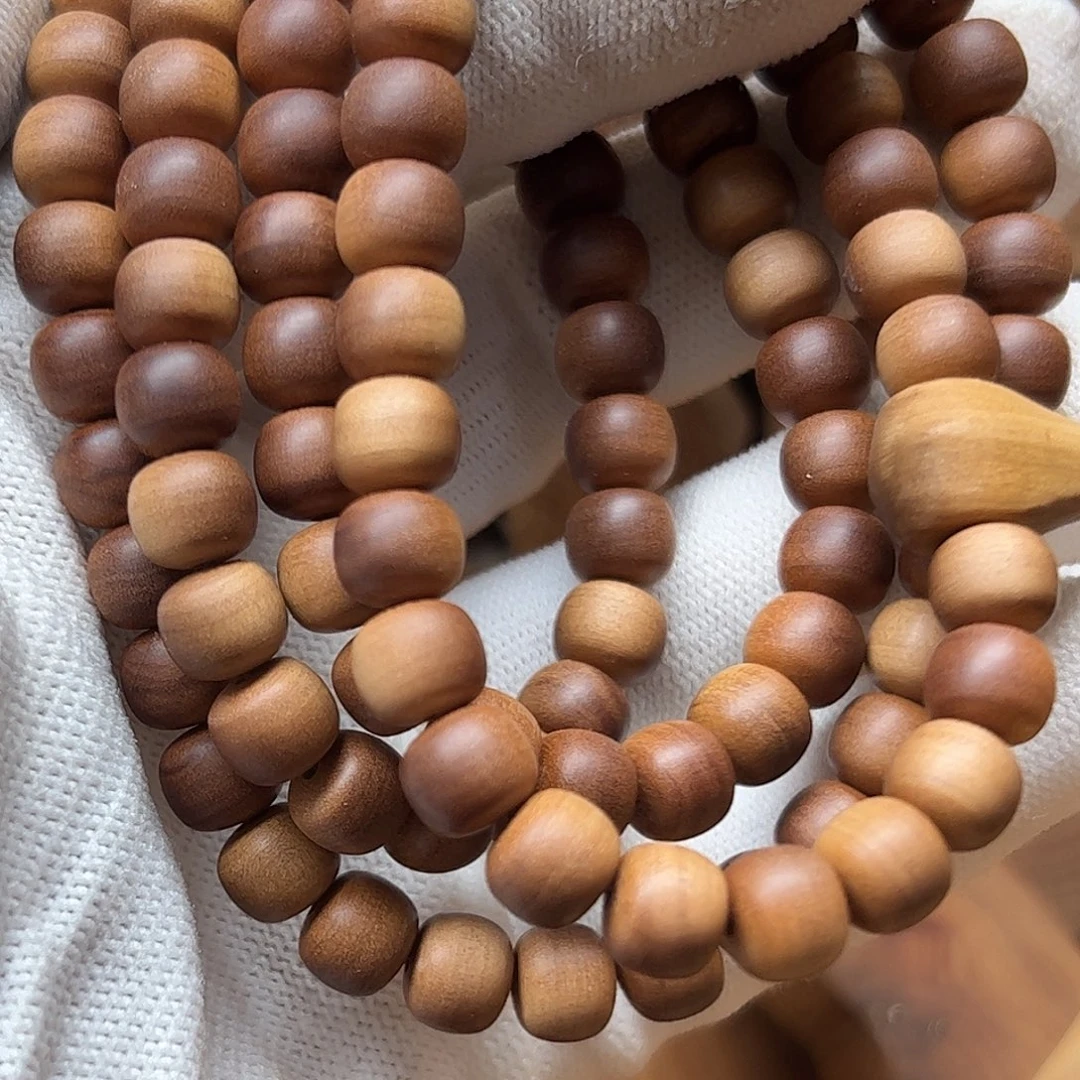 吊***产手串/手链檀香木定制7x8老型多圈