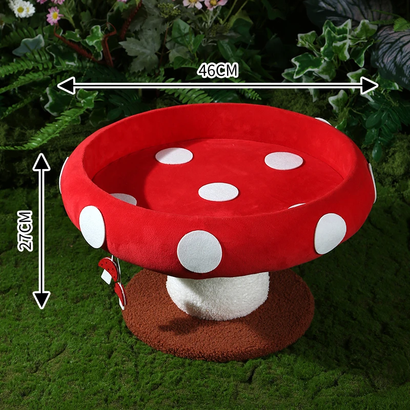 蘑菇窝 猫窝 猫咪玩具 猫咪