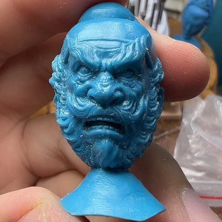 核桃其他钟馗参考模型树脂材质一个