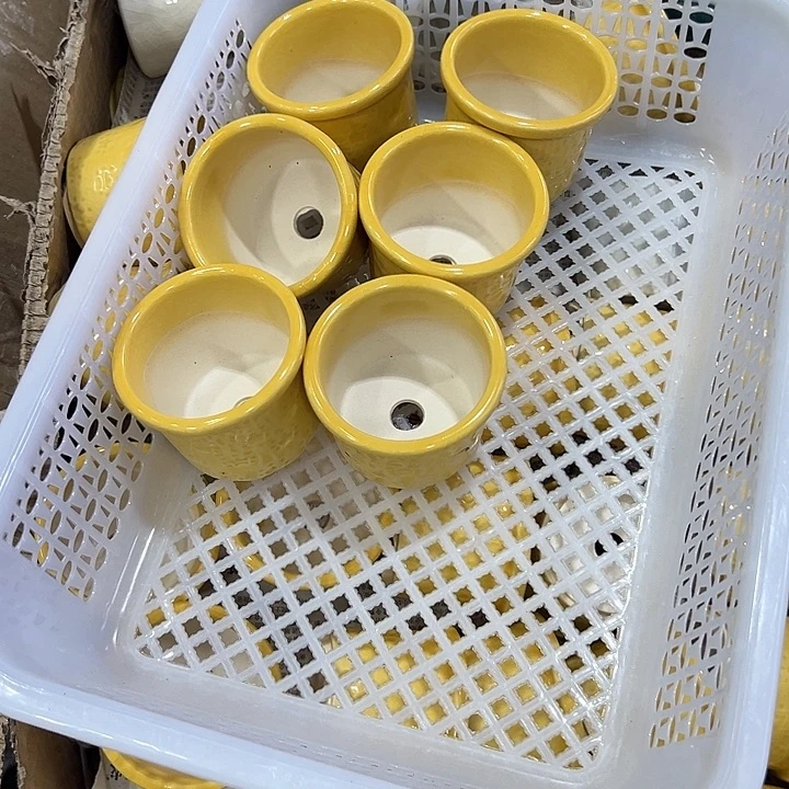 微瑕陶瓷花盆满9.9发