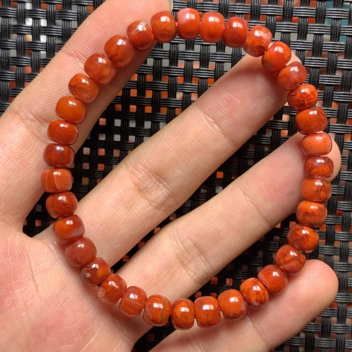 未镶嵌手串南红玛瑙6+’mm