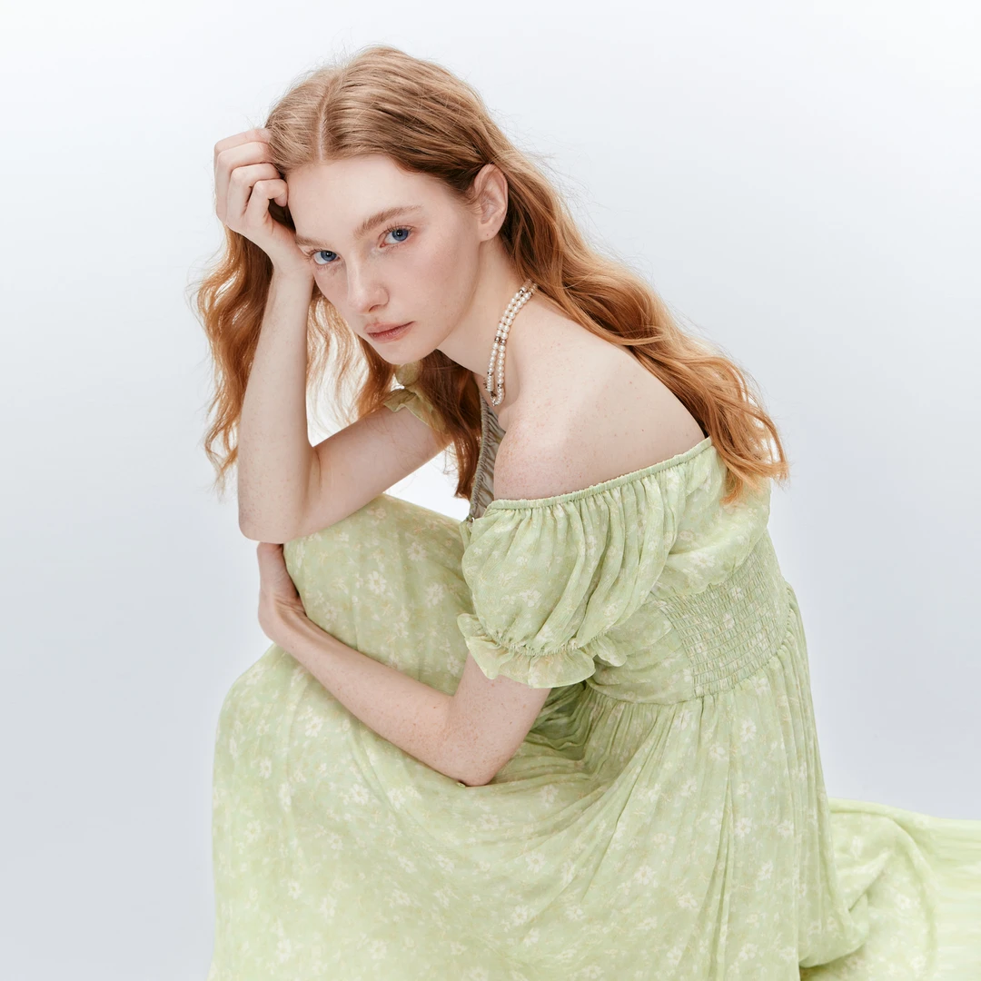 missCOCOON25夏新款法式连衣裙0146