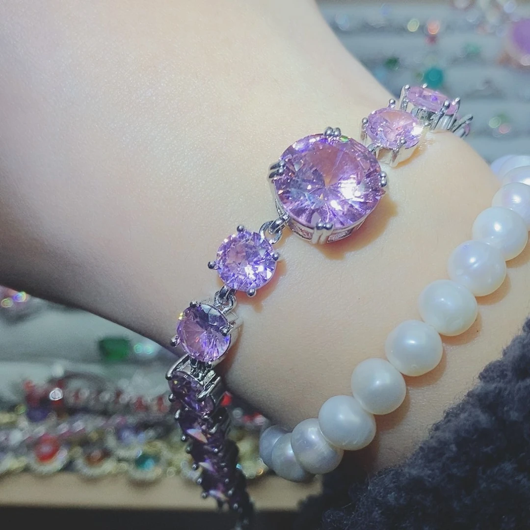 【闪购商品】托帕石耳饰银S925镶嵌