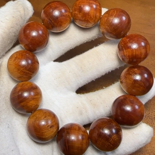 柏木（崖柏）全陈化老料把件串