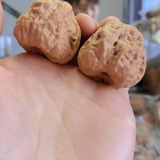 【闪购商品】把件文玩核桃37蛤蟆头红皮