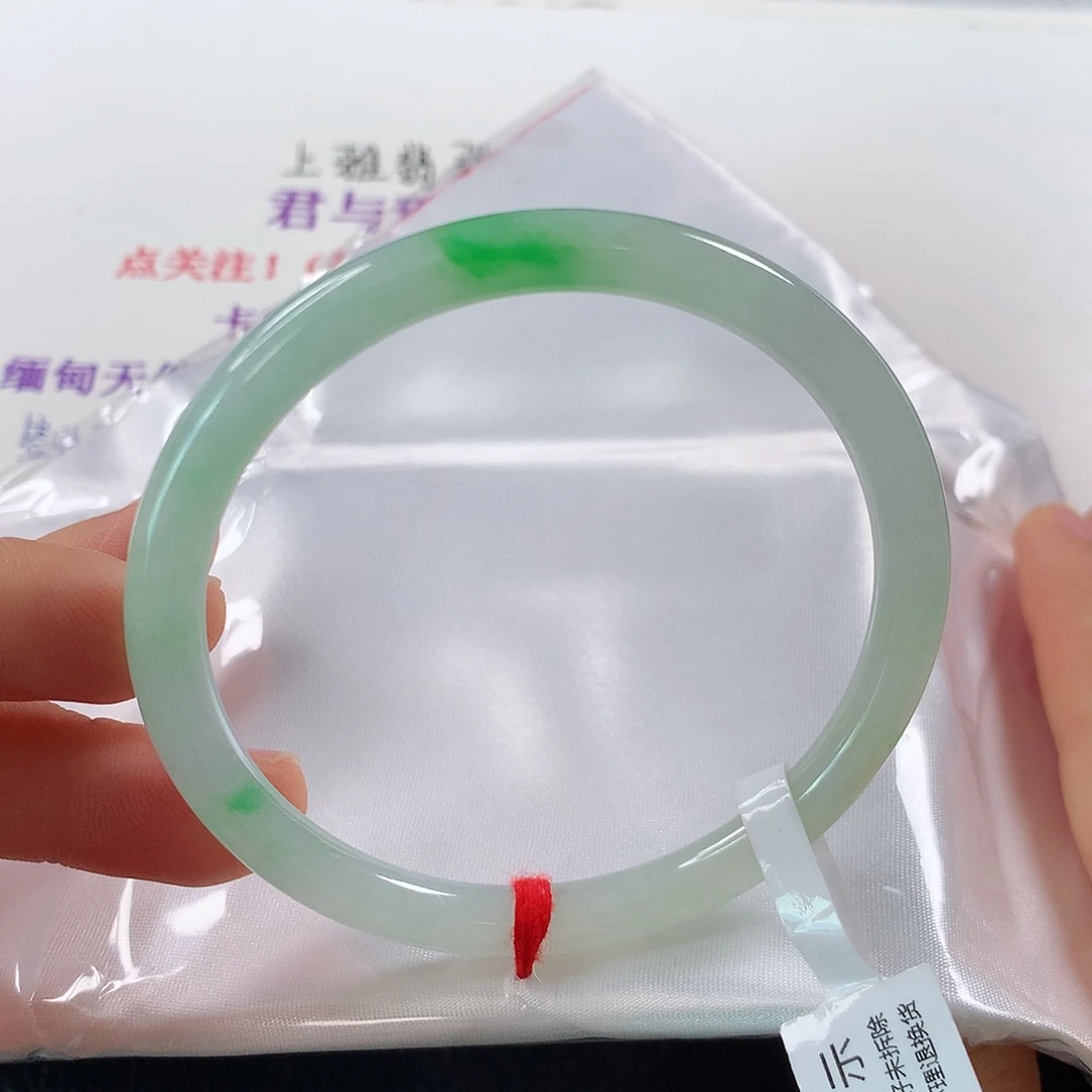 未镶嵌手镯翡翠 圆条①③②