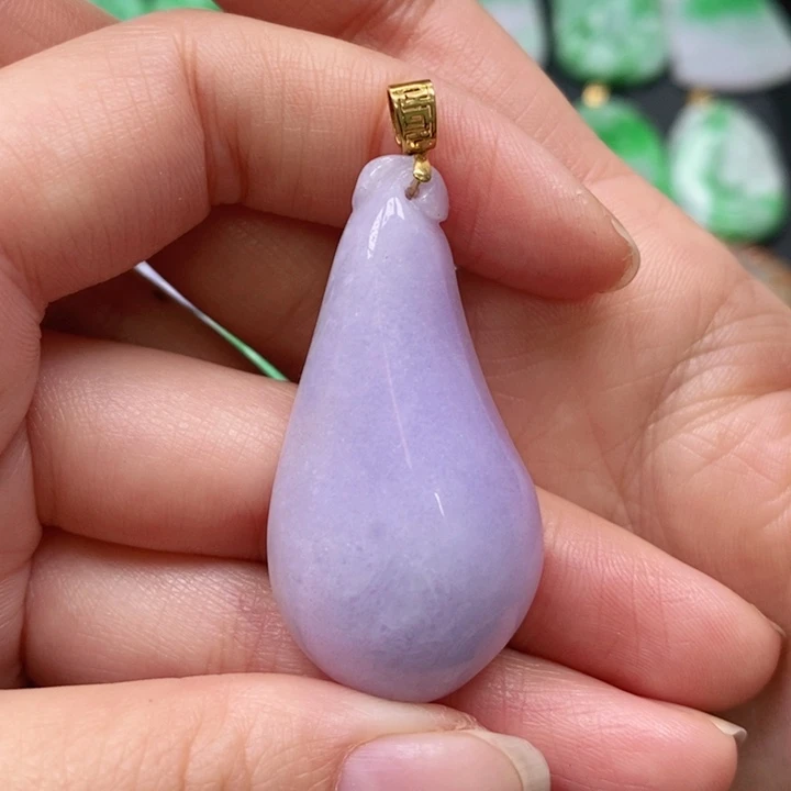 翡翠颈饰未镶嵌吊坠