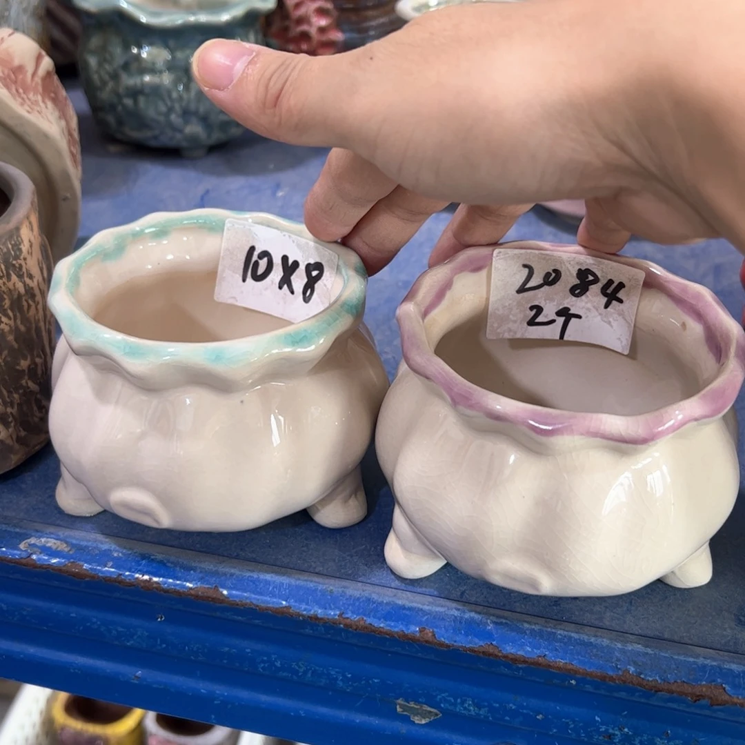 陶瓷多肉小花盆@@2084