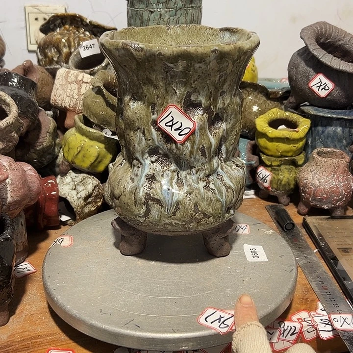 粗陶花盆制作就这样了么