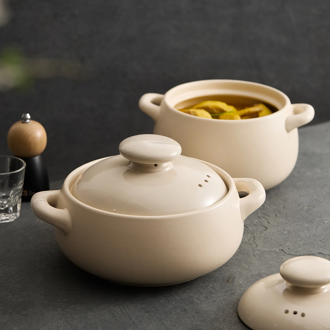 德化砂锅2025年新款家用耐高温干烧不裂大容量煲仔饭砂锅汤锅炖汤