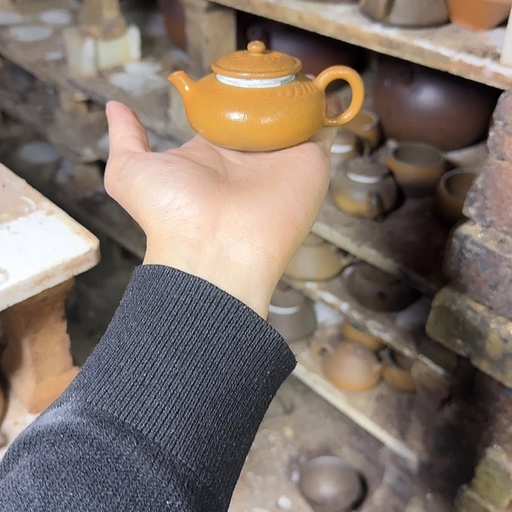 紫砂茶壶坭兴陶柴烧