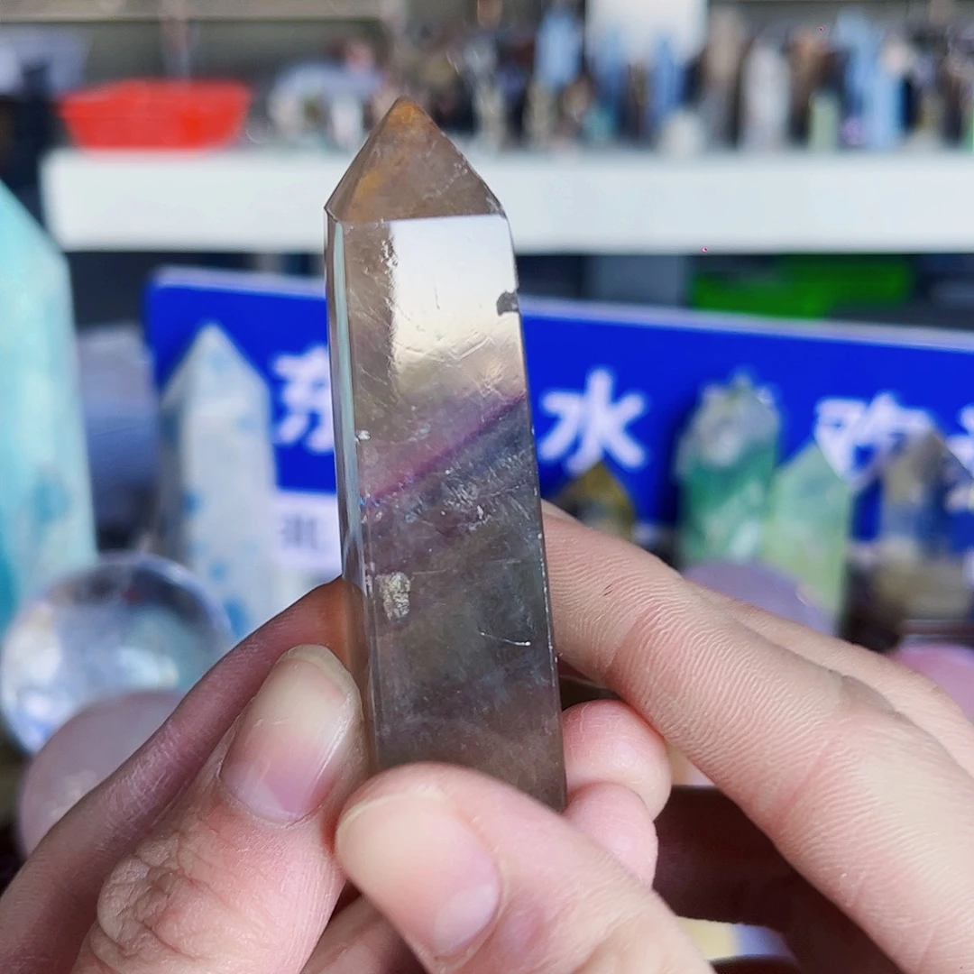水晶天然水晶微瑕银S925镶嵌