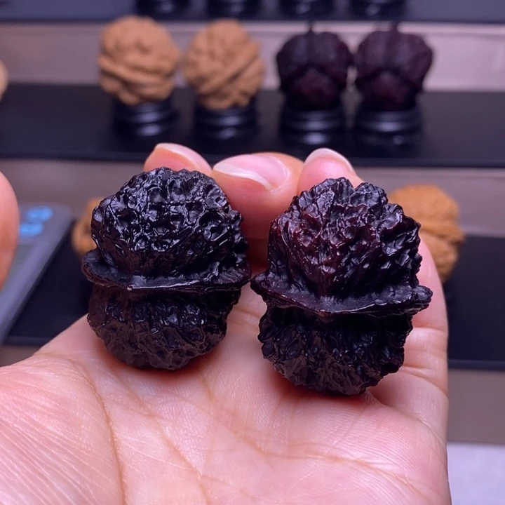 把件文玩核桃麒麟地闷62