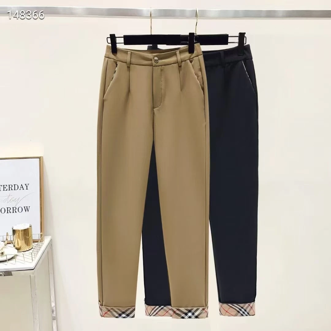 [金曼曼]定制款修身气质百搭款西装裤164322