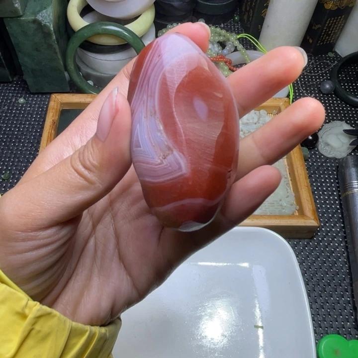 未镶嵌和田玉珠宝半成品南 红 玛 瑙