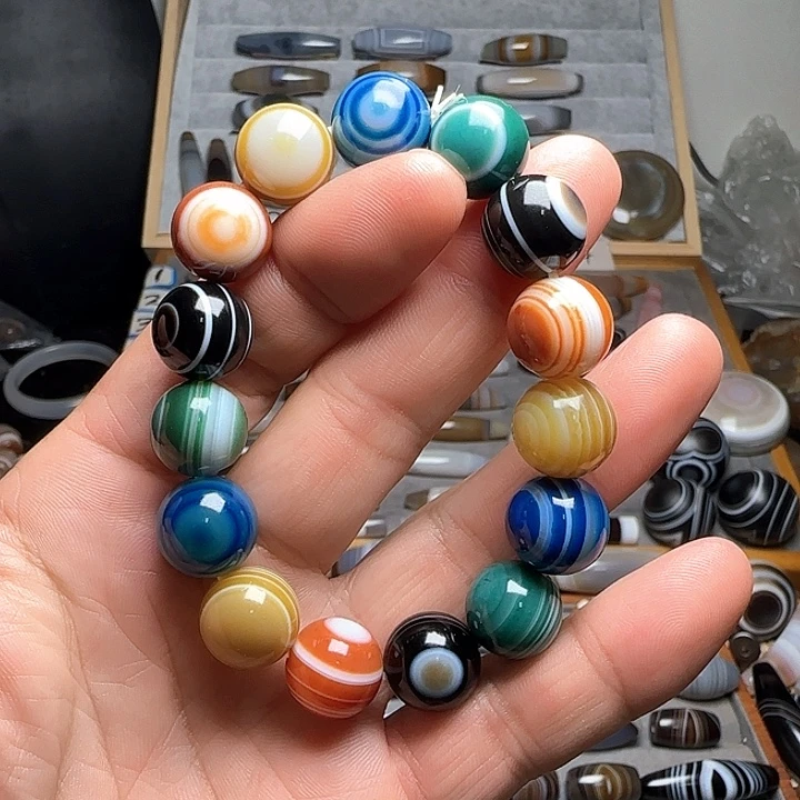 未镶嵌手串玛瑙/玉髓