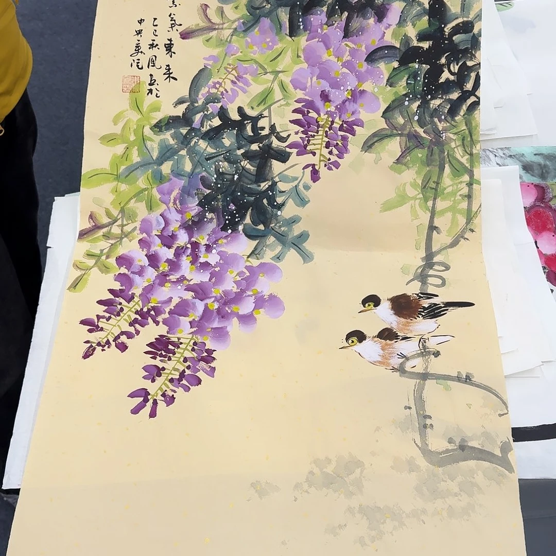 国画纯手绘作品欣赏