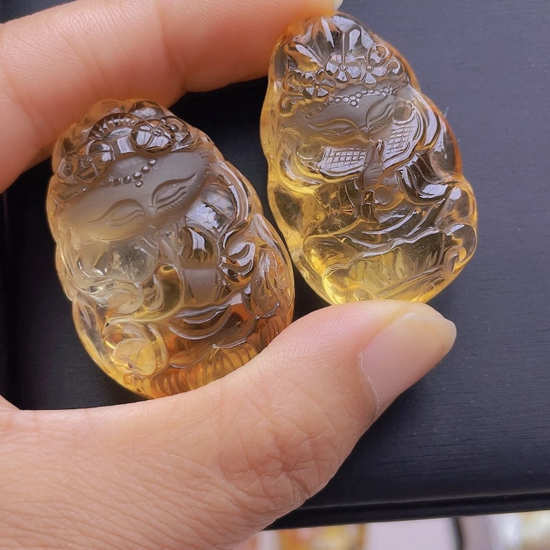 未镶嵌吊坠(不含链)水晶宝*?