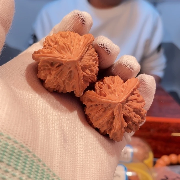 文玩核桃把件阅*39盘山三棱