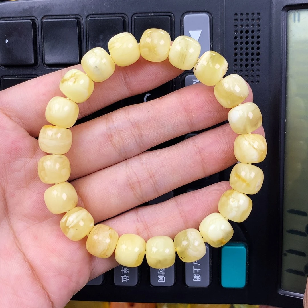 琥珀未镶嵌珠宝奇石10mm