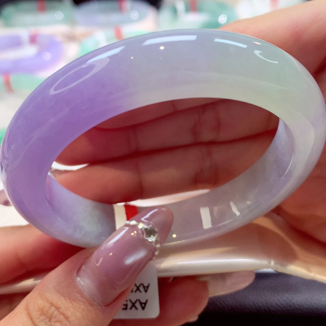 未镶嵌手镯翡翠正圈1号66