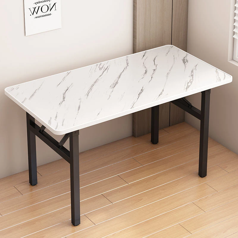 折叠桌家用简易长方形培训桌简约电脑桌户外摆摊会展出租房饭桌子