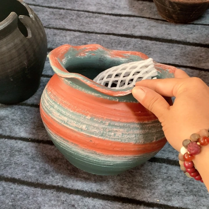 【闪购商品】微瑕土陶高15口19