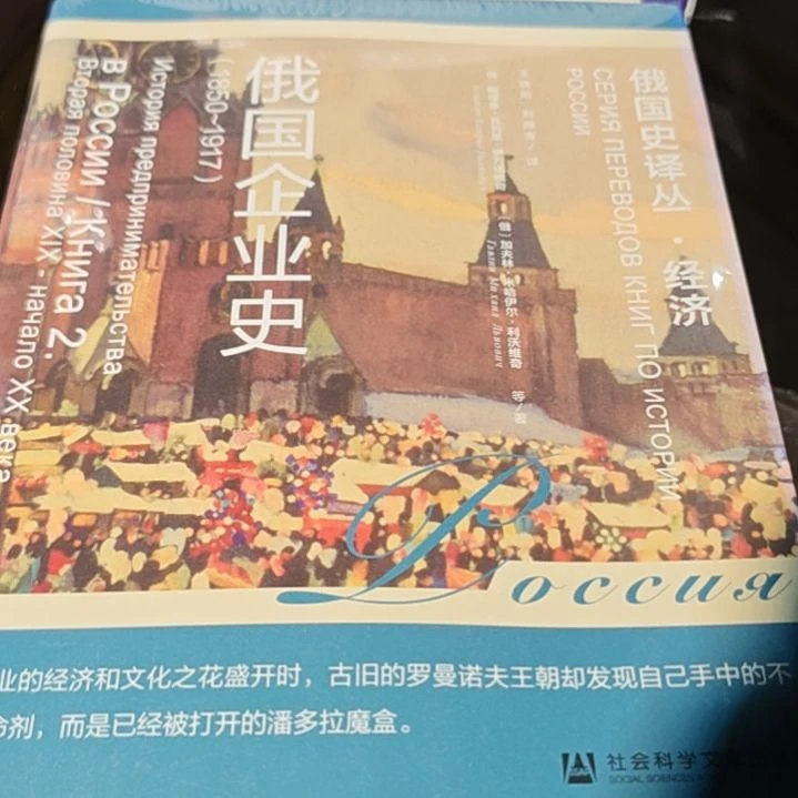 俄国企业史库存书