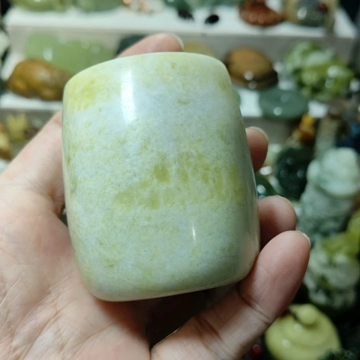 岫玉杯子款式未镶嵌