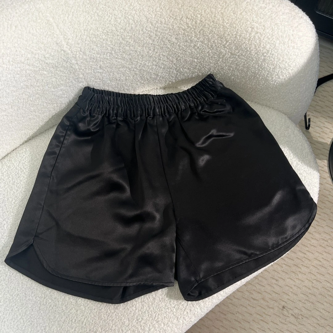 晗辰百分百桑蚕丝香云纱皮王短裤75姆米数