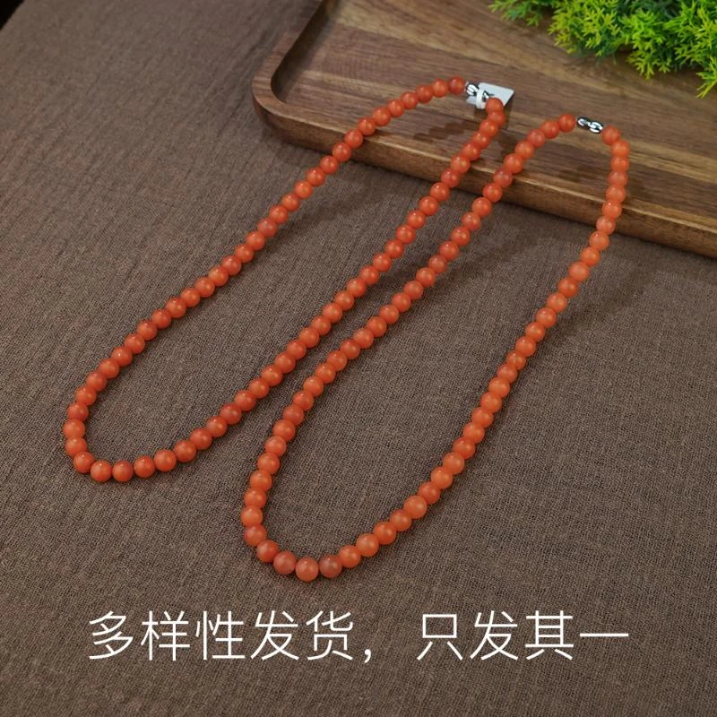 【年底狂欢】保山南红项链（多样性发货，发一件）