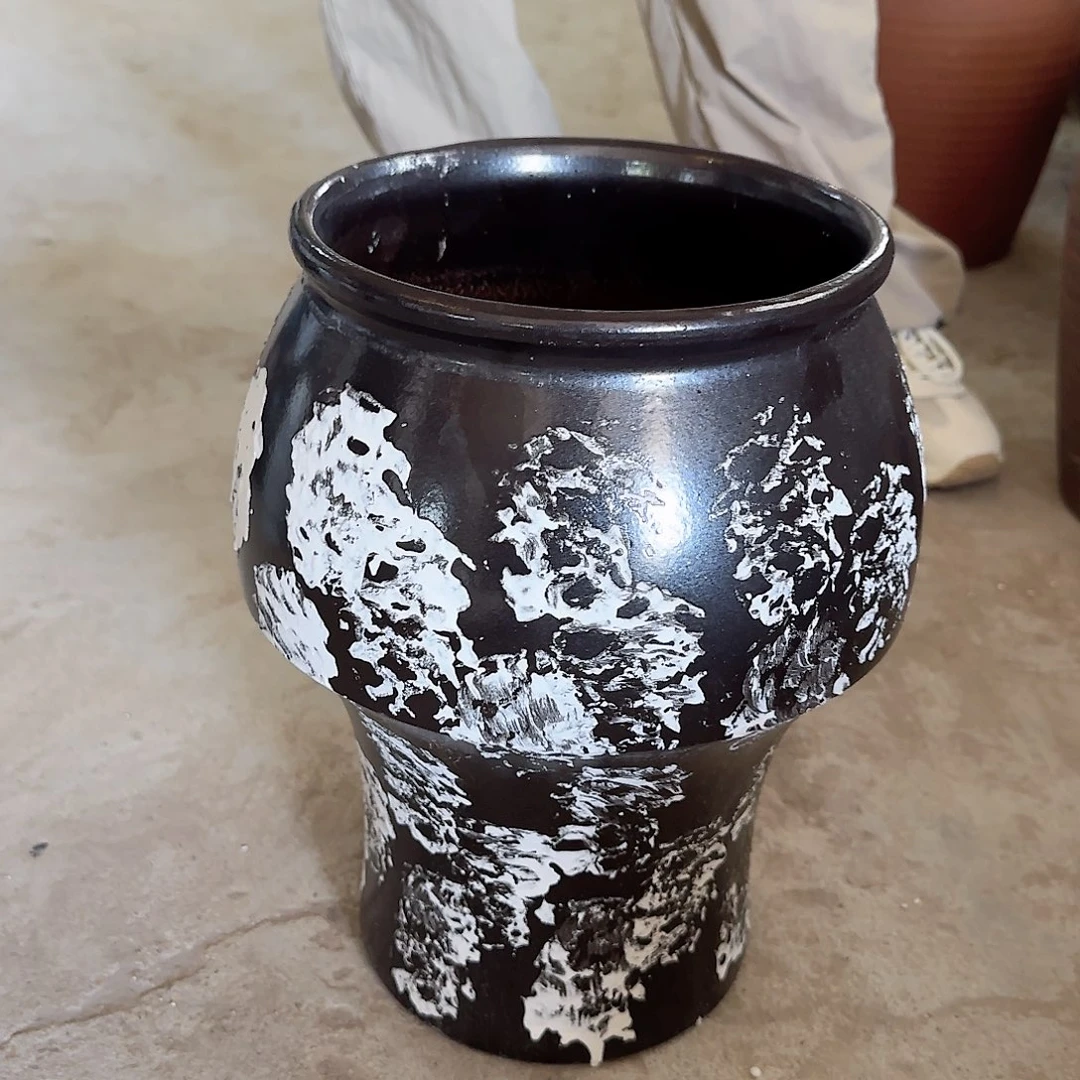 紫砂花盆王嫂花盆0904-148高30口20