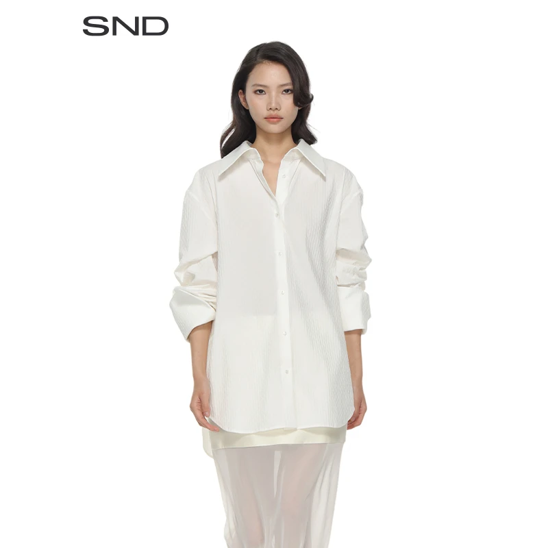 【ZHONG ZIXIN 设计师品牌】SND SS25 波点休闲衬衣