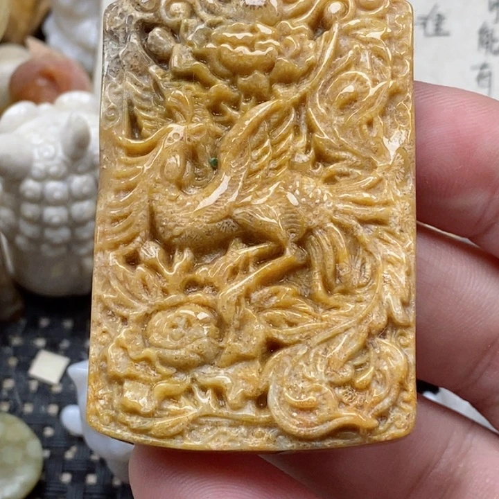 颈饰未镶嵌硅化珊瑚（珊瑚玉）